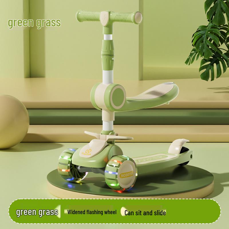 3-in-1 Children's Scooter for Ages 1-12: Safe and Fun for Boys and Girls