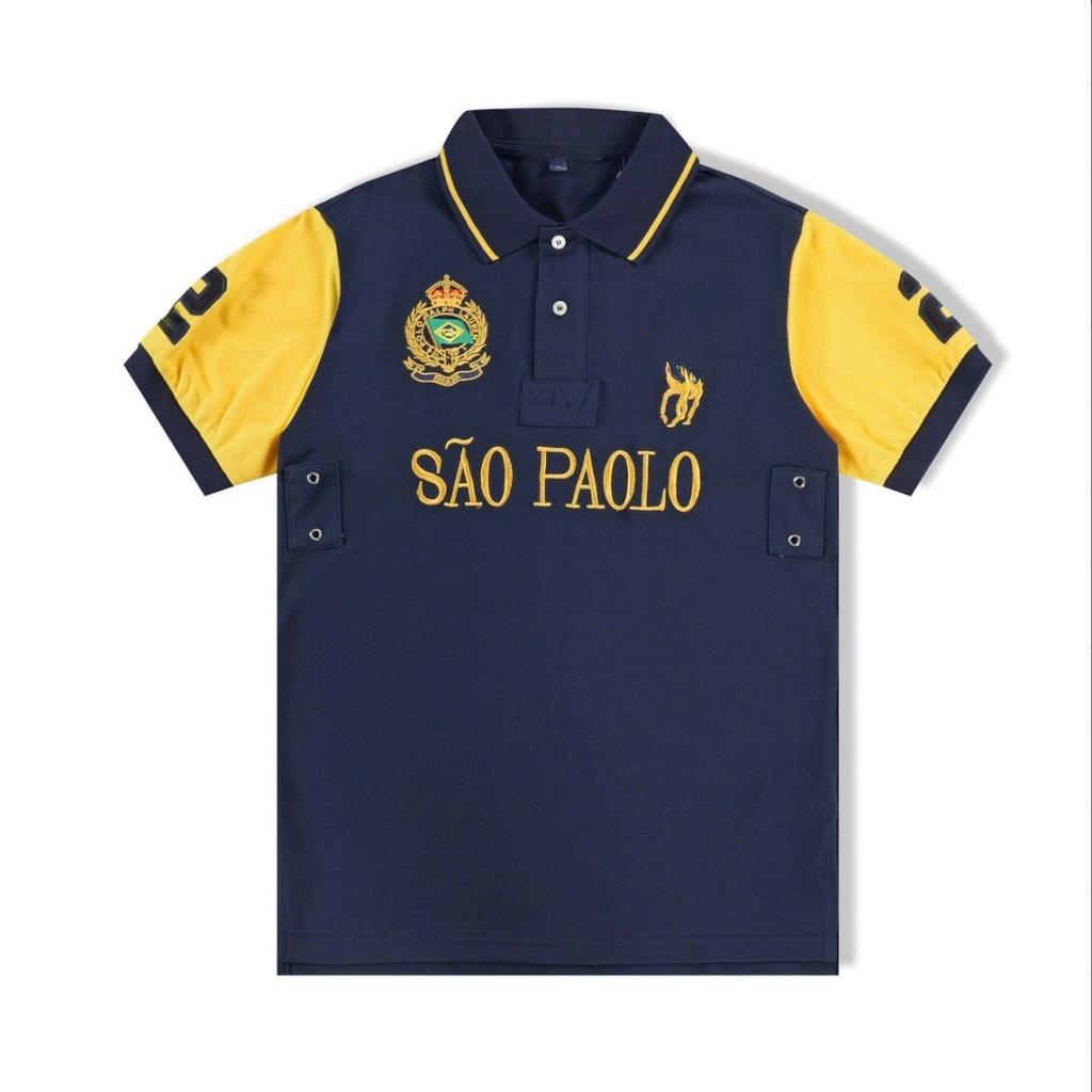DRIPX Men's Polo Shirt Cotton Embroidery Classic Fashion Pure Cotton High Quality