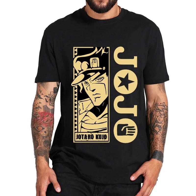 Anime Jojo Bizarre Adventure T Shirt Unisex Women Summer Cotton T-shirt Kids Hip Hop Tops Shoto Todoroki Tops Tee Children Camiseta