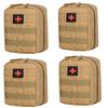 Hunting Survival EDC First Aid Kit Medical Waist Bag Oxford Cloth Waterproof Outdoor Climbing Camping Equipment safe Bag