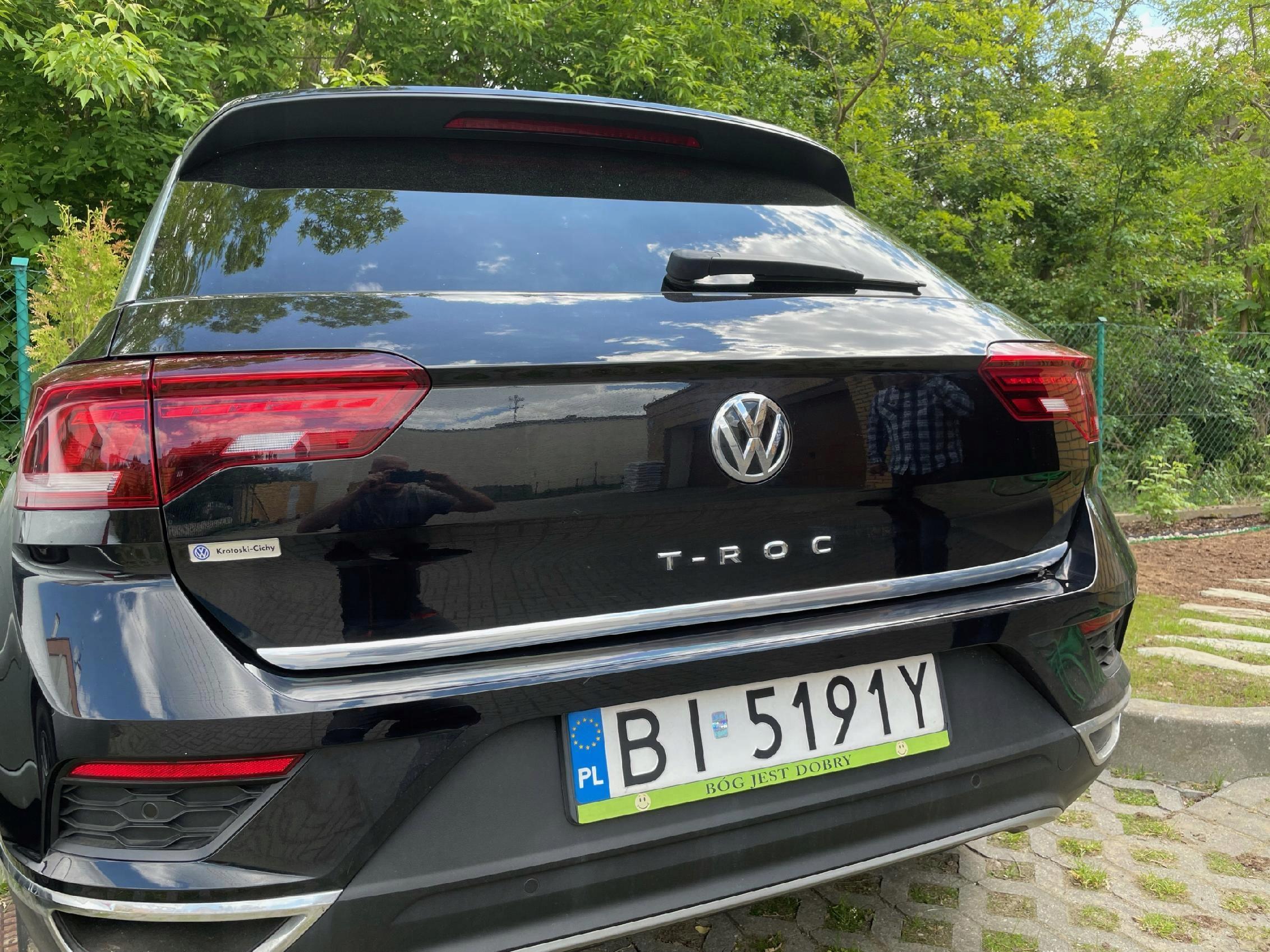 VW Volkswagen T-ROC - CHROME Trunk