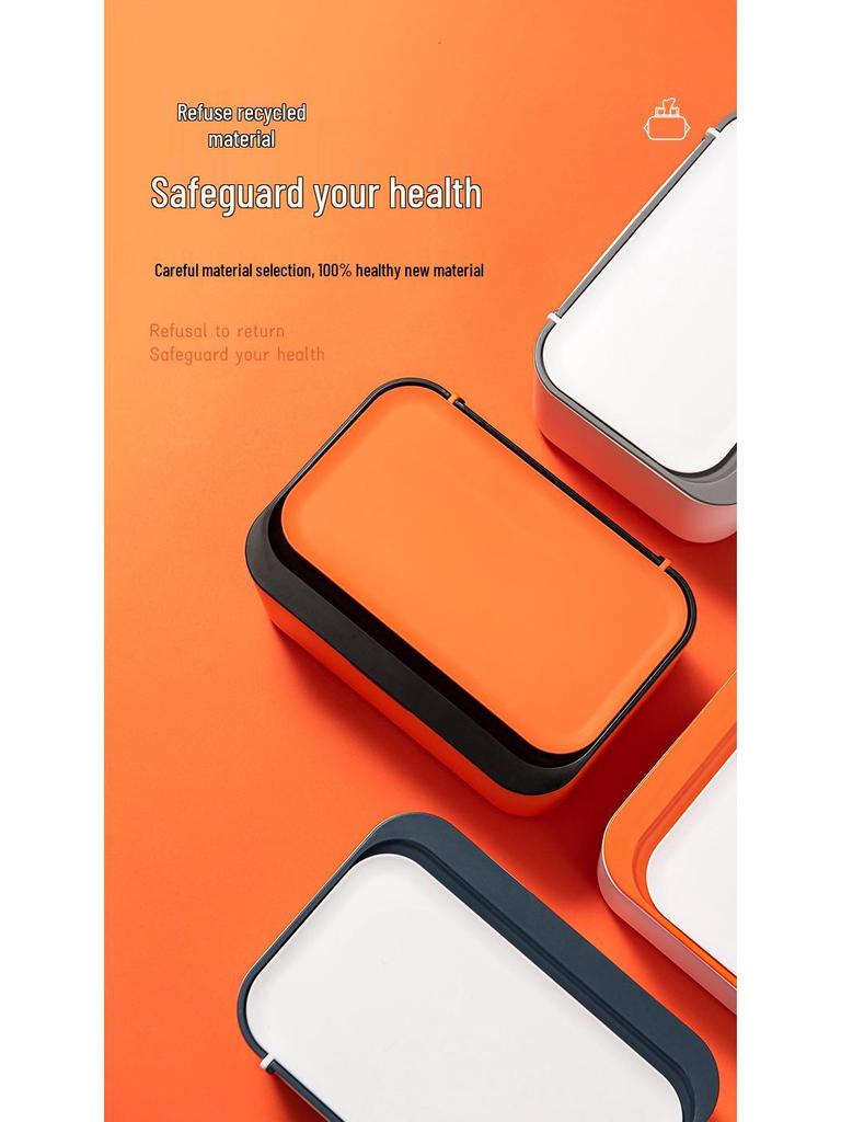 Multifunctional Dustproof Tissue & Mask Storage Box with Lid