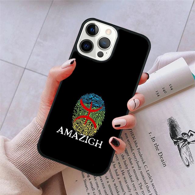 Amazigh Symbol Berber Academy Phone Case For iPhone 17 Air 15 16 16e 11 12 13 14 Pro Max Cover For iPhone 17 Air Max Plus Fundas