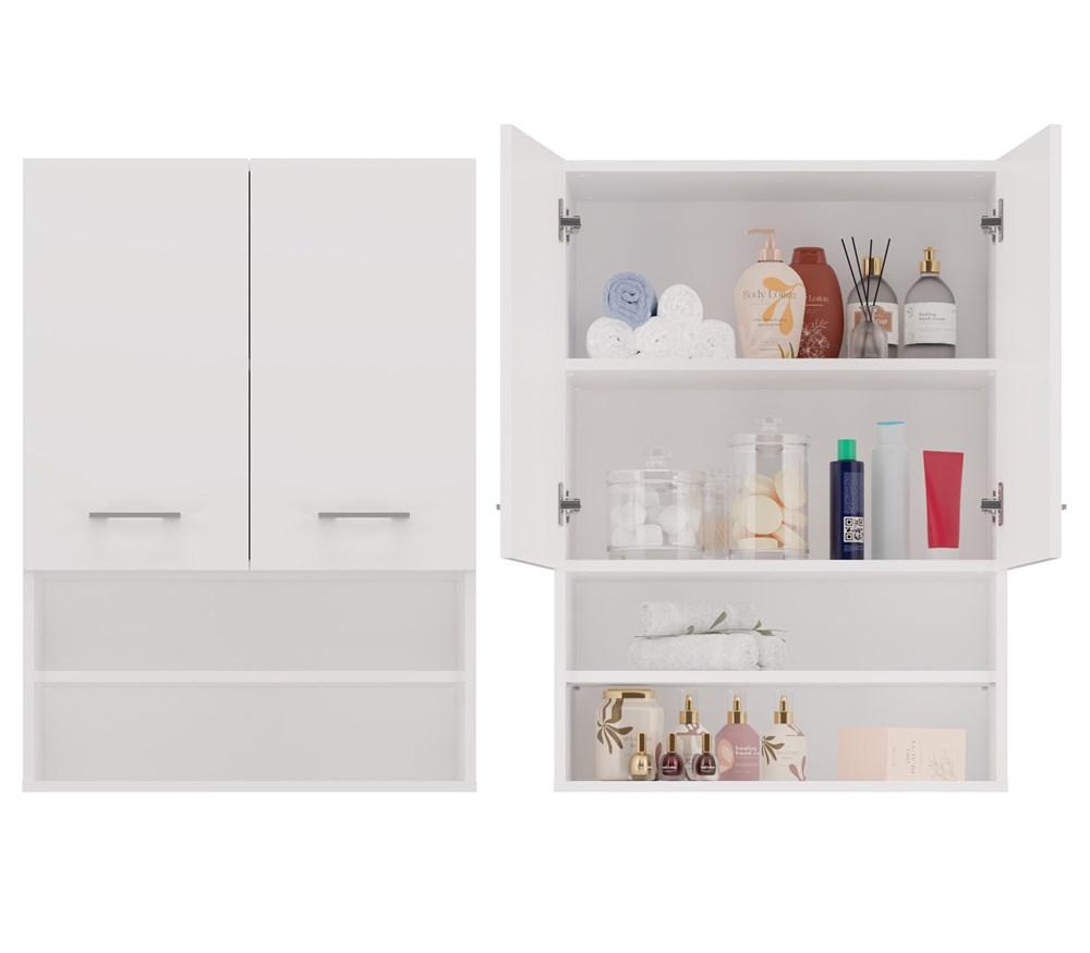 Cabinet Over The Washing Machine Pola Mini Dk Matte White