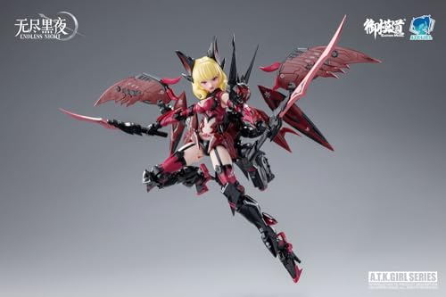 Doyusha 1/12 Scale Eastern Model ATK Girl CARMILLA with Illustration Card, Approximately 17cm Tall, Pre-Colored Plastic Model