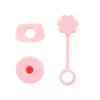 3 Pezzi Tappo per Cannuccia in Silicone Copertura Antipolvere Tappo Ermetico Tappi Anti-Sversamento per Bicchieri da Viaggio e Bicchieri d'Acqua da Esterno