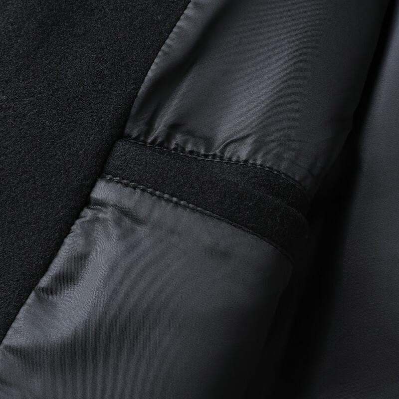 DIBINZE Men's Plus Size Wool Blend Short Casual Jacket