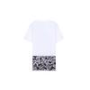 Adidas Originals Trefoil Camo Leopard Print Short Sleeve T-Shirt Men Tops White DN8034
