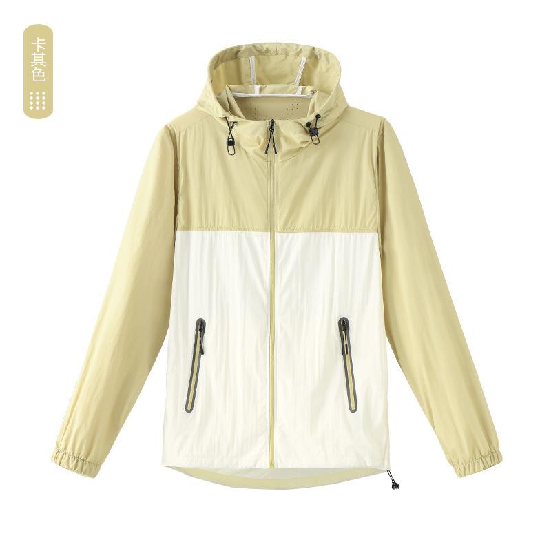 1011 New Sunscreen Clothing Thin Outdoor Ice Silk Sunscreen Clothing Men's and Women's Summer Couple Summer Work Clothes