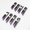 AYXO5 3D Logo Sticker BMW M Sport  Tri-Color Emblem Badge For M1 M2 M3 M4 M5 M6 M7 M8 X1 X3 X5 X6 Waterproof Fender Trunk Accessories