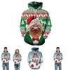 Luxuriously Comfortable Men Women Christmas Hoodie With Snowman 3d Print Design