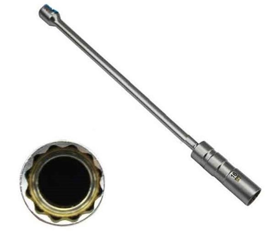 Chiave rimuovi-punto da 16mm Bussola candela a parete sottile Attacco da 3/8" Per BMW Per Mercedes Per Nissan Benz