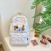 Schoolbag New Student Schoolbag Trend Polka Dot Versatile Backpack Large Capacity Load Reduction Spine Bag Wholesale