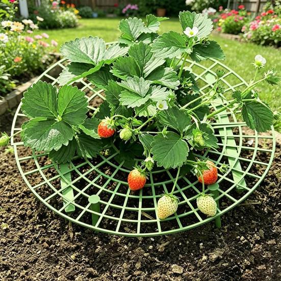 Strawberry Plant Support Reusable Strawberry Support Frame Strawberry Growing Frame Keeps Berries Clean And Off The Ground for Healthy Growth