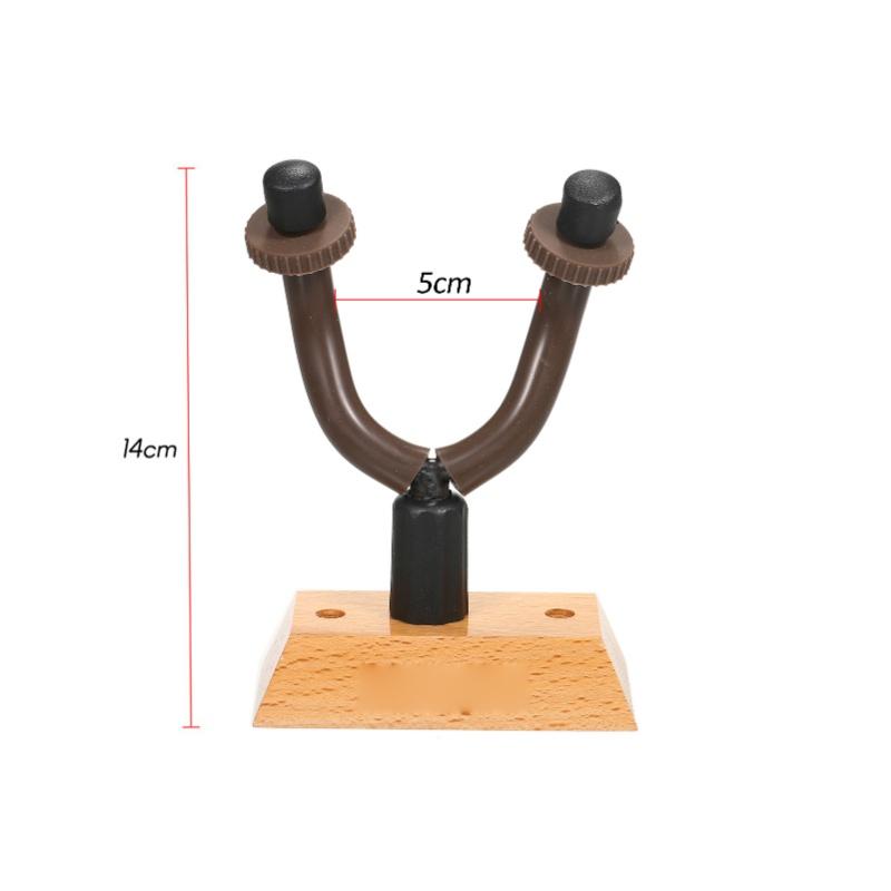 GH-01 Guitar Hanger Wooden Wall Mount Hook Holder Keeper For Electric Acoustic Guitars Bass Ukulele String Instrument
