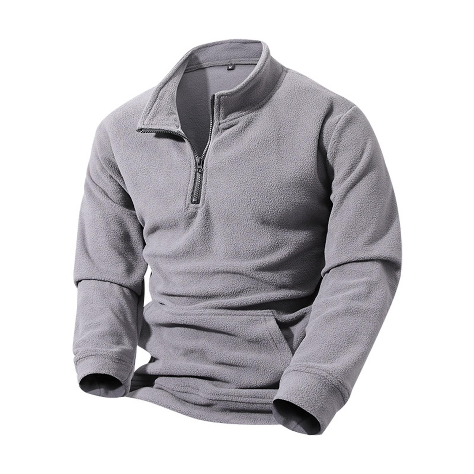 

Sweatshirts For Men Long Sleeve Casual Pullover Warm Winter XXL