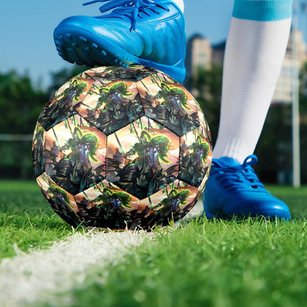 Total War Theme Size 5 Soccer Ball, Suitable for Both Indoor and Outdoor Matches, a Gift Suitable for Everyone.