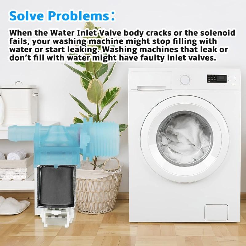 W11036930 Washer Water Inlet Valved Replacement for W11316256CM 4929298 W11036930 PS12711564 W11316256 AP6835737