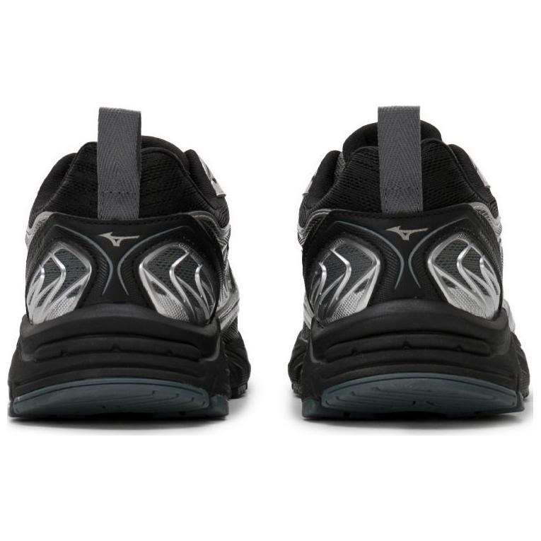 Mizuno Fiji V2 Retro Funktionell Langlebig Atmungsaktiv Stützend Low-Top Lässig Urbanes Pendeln Laufschuhe Unisex Sneaker Schwarz D1GH241504