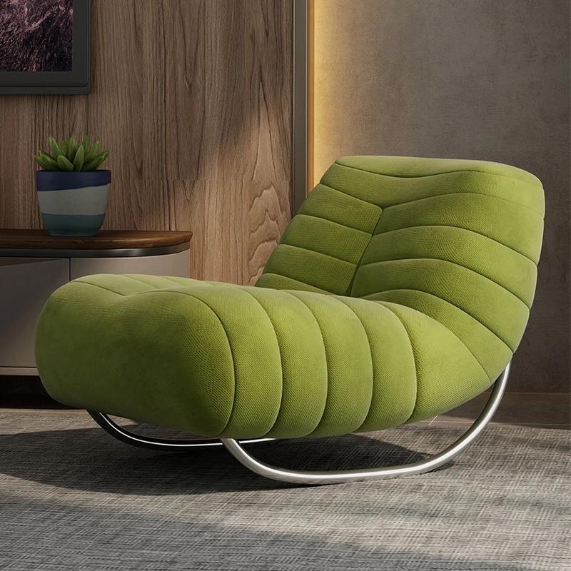 For Sillas reclinables diseño de lujo, tumbonasdiseño moderno nórdico, muebles cómodos  para sala estar