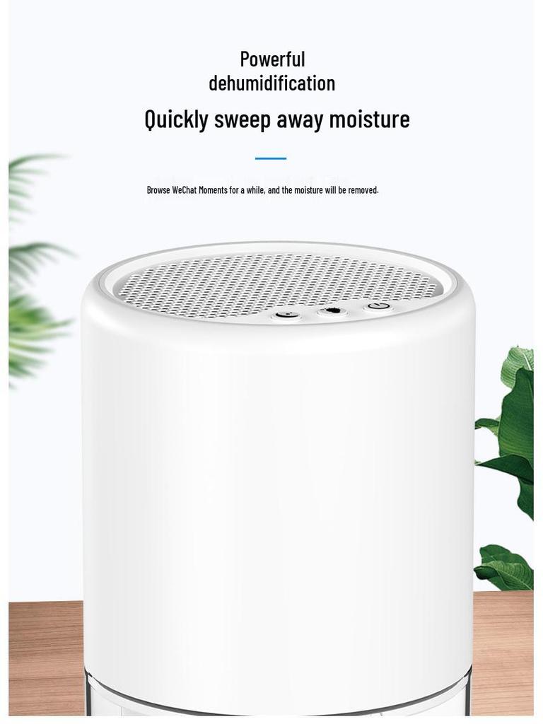 350ml/D Silent Dehumidifier for Home, Bedroom, and Basement
