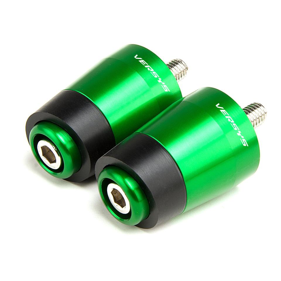 Motocicletă 7/8" 22MM Mânere pentru ghidon Mâner bar Capă glisant capac dopul pentru KAWASAKI VERSYS 250 KLE 650 1000 KLE650 KLE1000