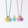 BTS Heart Pendant Necklace: Elegant, High-End Design, Versatile Women's Chain, Simple yet Stylish