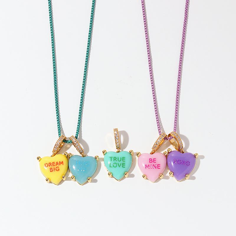 BTS Heart Pendant Necklace: Elegant, High-End Design, Versatile Women's Chain, Simple yet Stylish