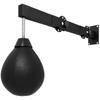 Wall Mount Speed Bag, Height Adjustable Boxing Speed Bag with Manual Air Pump and Wrenches, Home Gym Workout Equipment