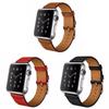 Apple Watch Leather Band For Single Loop Crosshatch Genuine Leather Strap For 38mm And 42mm Models