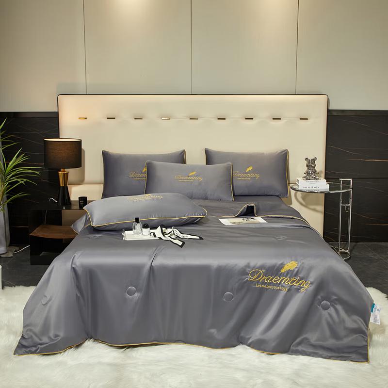 Langsha All-Season Washable Ice Silk Soy Fiber Quilt