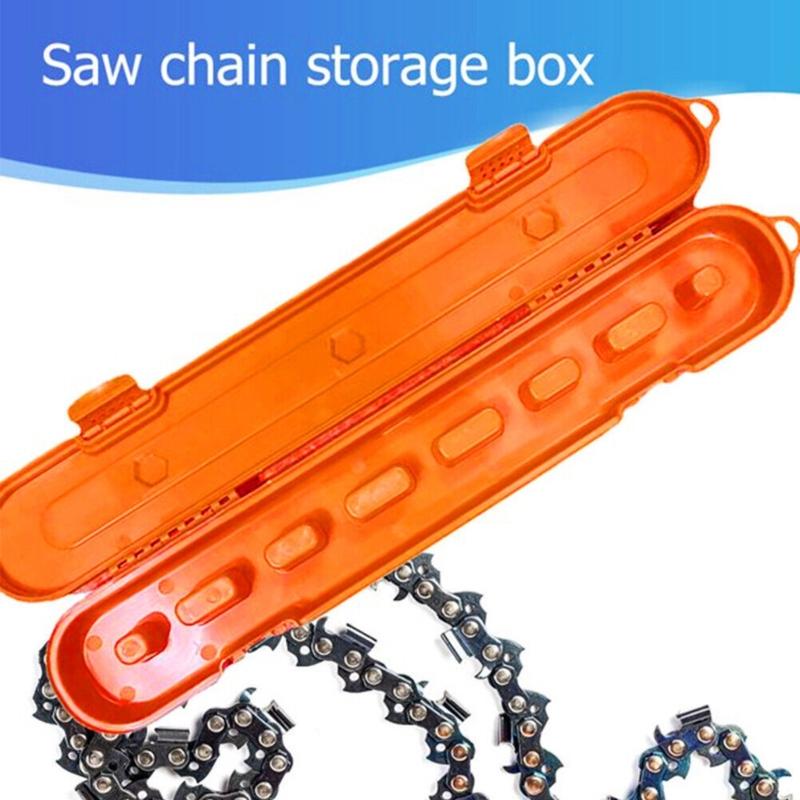 Heavy Duty Chainsaw Chain Holder for 6-20 Inch Chains Organizer Space Saving Designs with Hanging Holes for Easy Storage