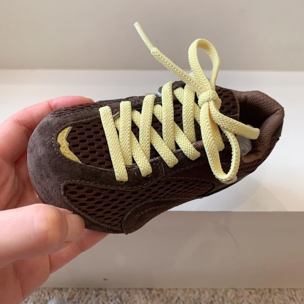 Korean version of children's sports shoes Spring and Autumn girls' moral training shoes Lightweight and breathable boys' casual shoes Soft sol