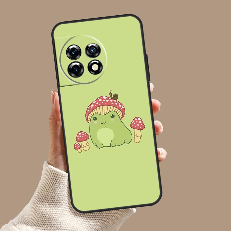 Frog Skateboard Cute Kawaii Case For OnePlus Nord 5 CE 3 4 Lite N20 N30 OnePlus 15 13 12 11 8 9 10 Pro 10T 13T 13R Cover