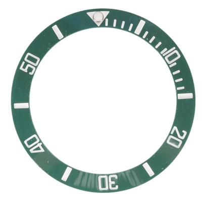 40 mm Durchmesser Uhr Lünette Einsatz Ring Klar Skala Leuchtende Keramik Ersatz Lünette Einsatz Weiß
