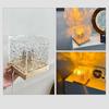 Water Projector Light, LED Water Ripple Aurora, Luminorthe Cube Lamp, LED Water Ripple Northern Aurora Projector, Ocean Aura Water Lamp, 16-Color