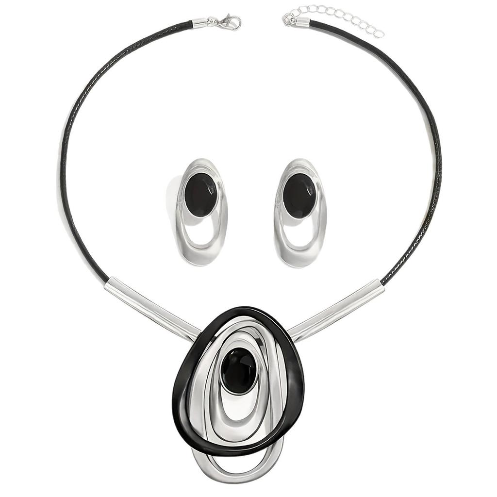 Fashion Jewelry Set necklace earrings For Woman Ladies