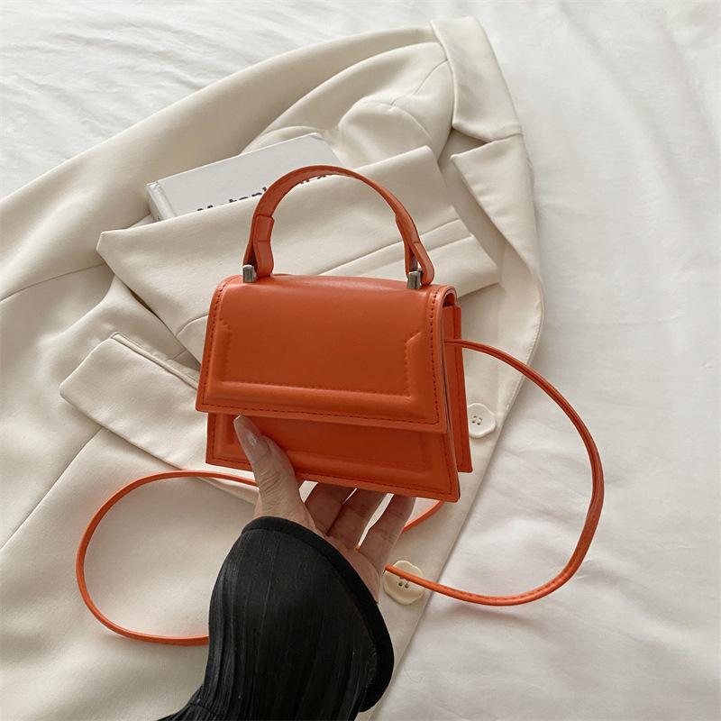 Bolso Bandolera Blanco Mini con Asa Superior Para Mujer Estilo Casual Bolso Pequeño de Hombro Con Correa Desmontable Para Uso Diario y Streetwear