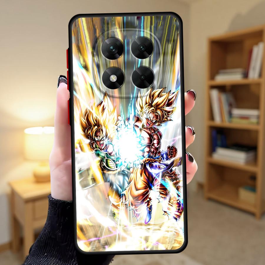Back Phone Cover Case for Xiaomi Redmi Note 11S 12s 8T 7 13 14 12 Pro Plus 10S 9S 8 9 10 11 Pro Dragon Ball Yellow Goku