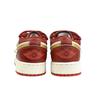 Jordan Air Jordan 1 Abrasion Resistant Abrasion Resistant Low Top Vintage Basketball Shoes GS White Red FJ3465-160(Team40-)