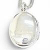 Great TIFFANY&Co. Necklace Oval Locket Pendant Necklace (Rare) Silver 925 Women Used