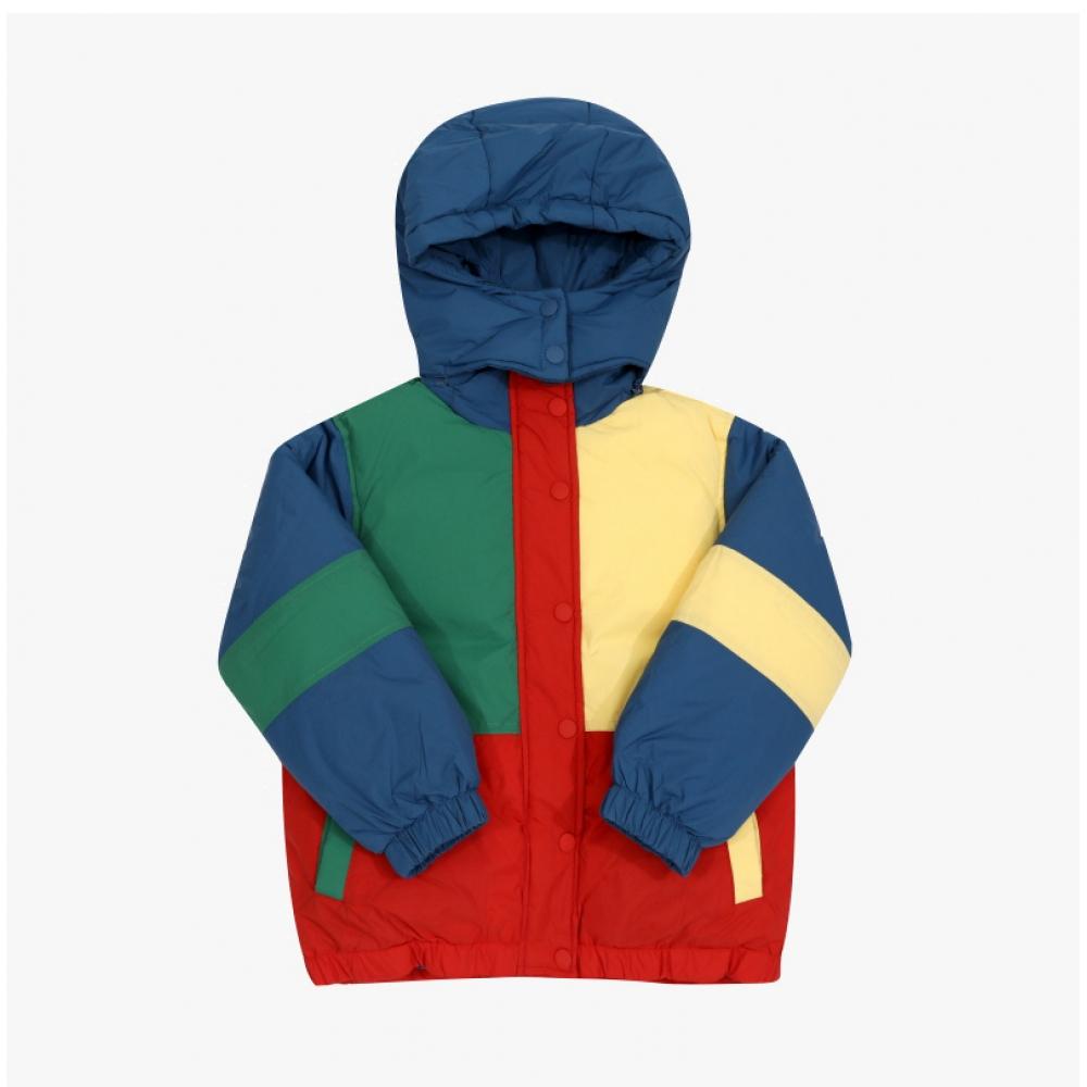 Bobo Choses Kids Color Block Anorak Jacket B225ac123