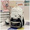 Cute Star Cat Junior High School Student Schoolbag Large Capacity High School Student Backpack Small Fresh Girl Pain Bag Baby Bag