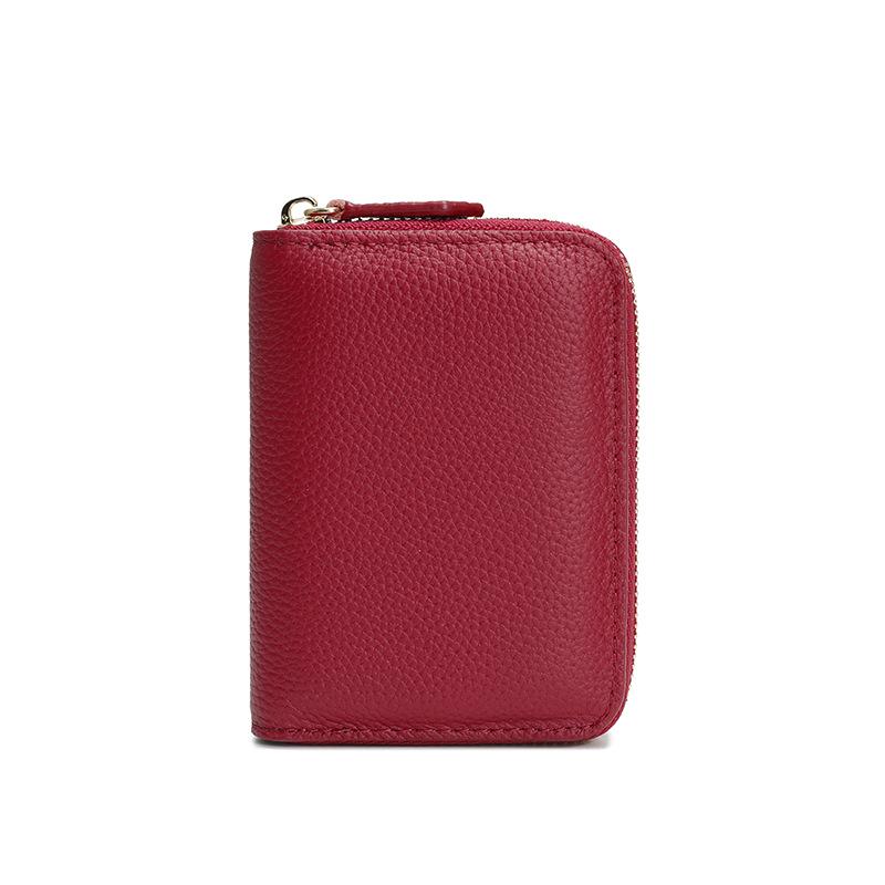 Japanese Cowhide Wallet for Men and Women – Compact Design, Large-Capacity Coin Purse