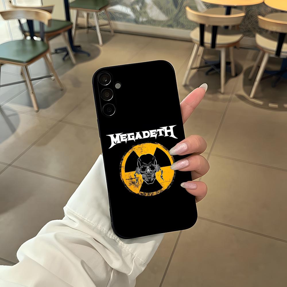 Band M-Megadeth Phone Case For Samsung S26 S25 Edge S24 S23 S22 S21 S20 Ultra Plus Fe Galaxy Silicon Cover