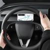 Tesla Model 3+ için Direksiyon Simidi Saklama Kutusu Silikon Cep Telefonu Tutucu Gözlük Saklama Yeni Model3 Highland 2025 Aksesuarları