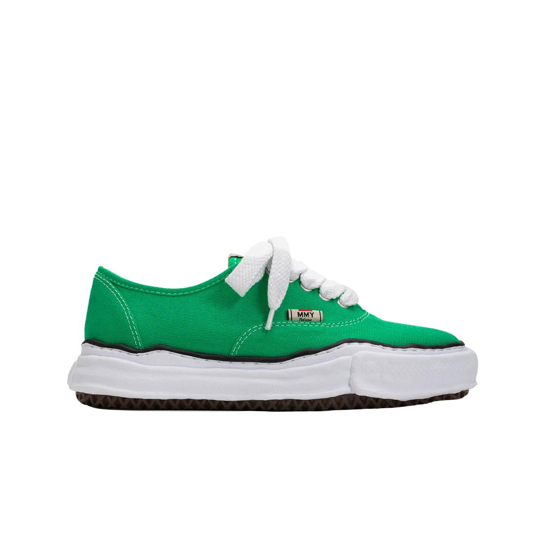 

Maison Mihara Yasuhiro Baker Og Sole Canvas Low Cut Sneakers Green EU 41