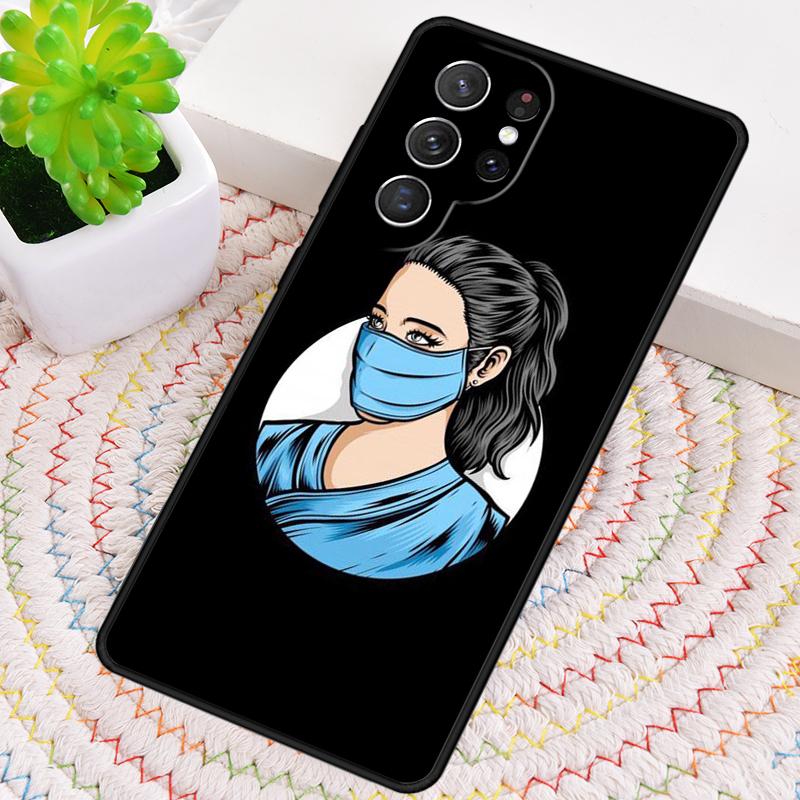 Nurse Doctors Medicina and Health Silicone Phone Case For Samsung Galaxy Note 10 Pro S26 S25 S24 S23 S22 S21 Plus Ultra Cover