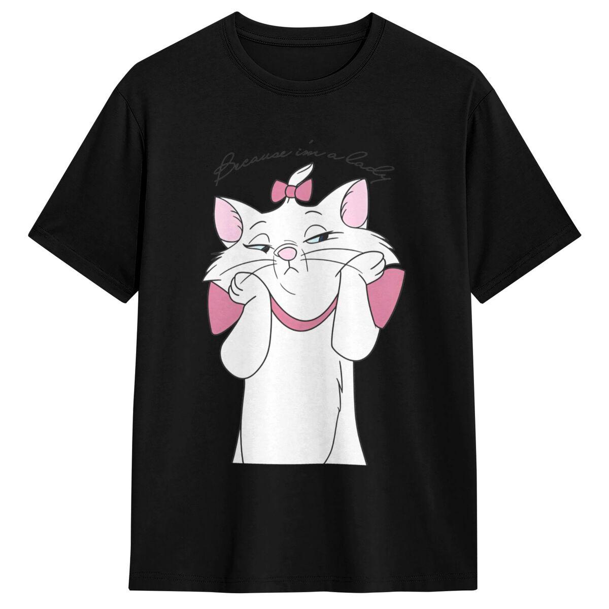 

The Aristocats Marie Cat T Shirt Hipster T-Shirts Short Sleeves Aesthetic Tshirt Beach Cotton O-Neck Oversize Top Tees 4XL