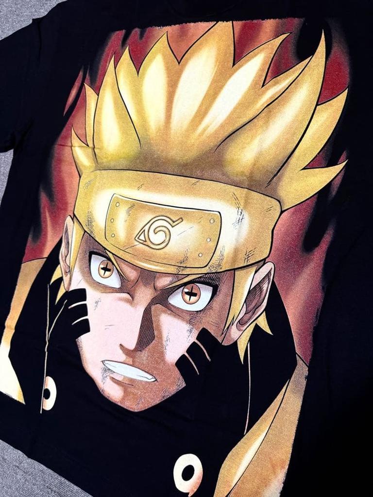 [USED] Last One Left: Naruto Shippuden Rokudou Sennin Mode Anime T-shirt, Size XL